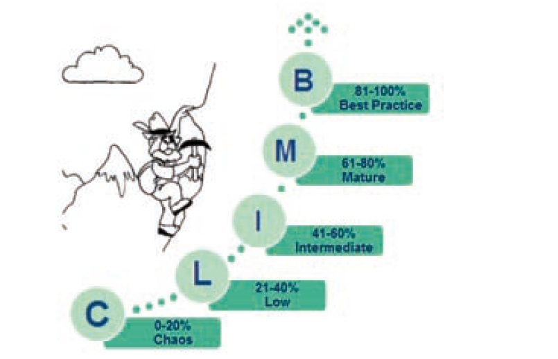 Figura 1. Livelli di maturita' CLIMB