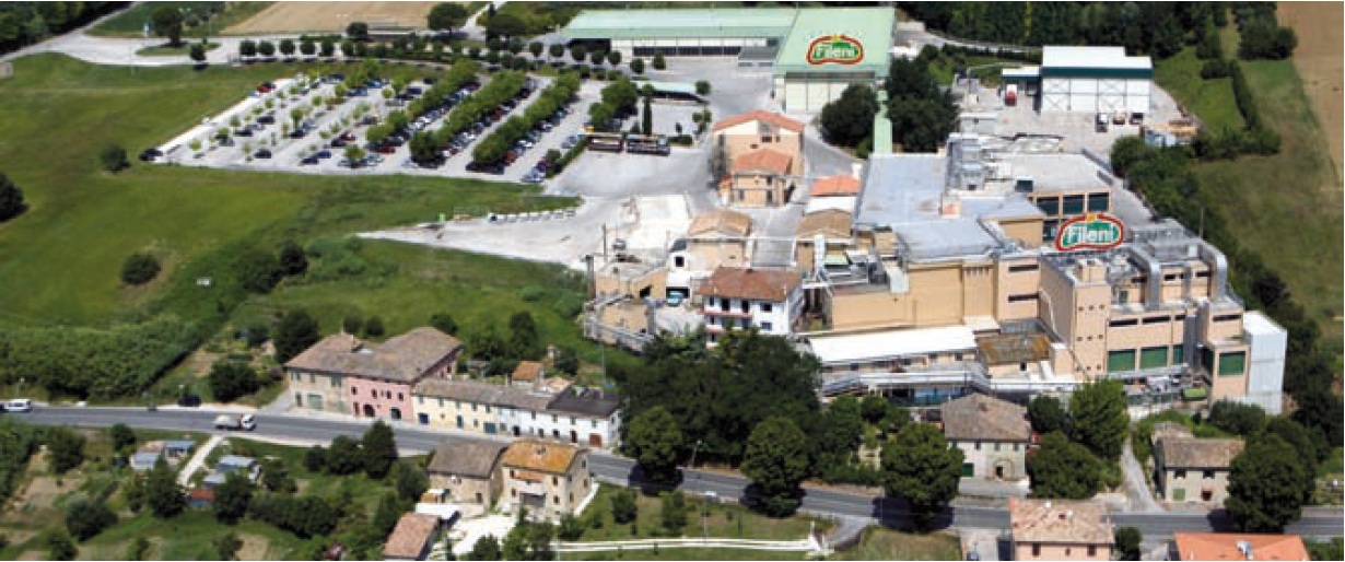 Lo stabilimento di Castelplanio