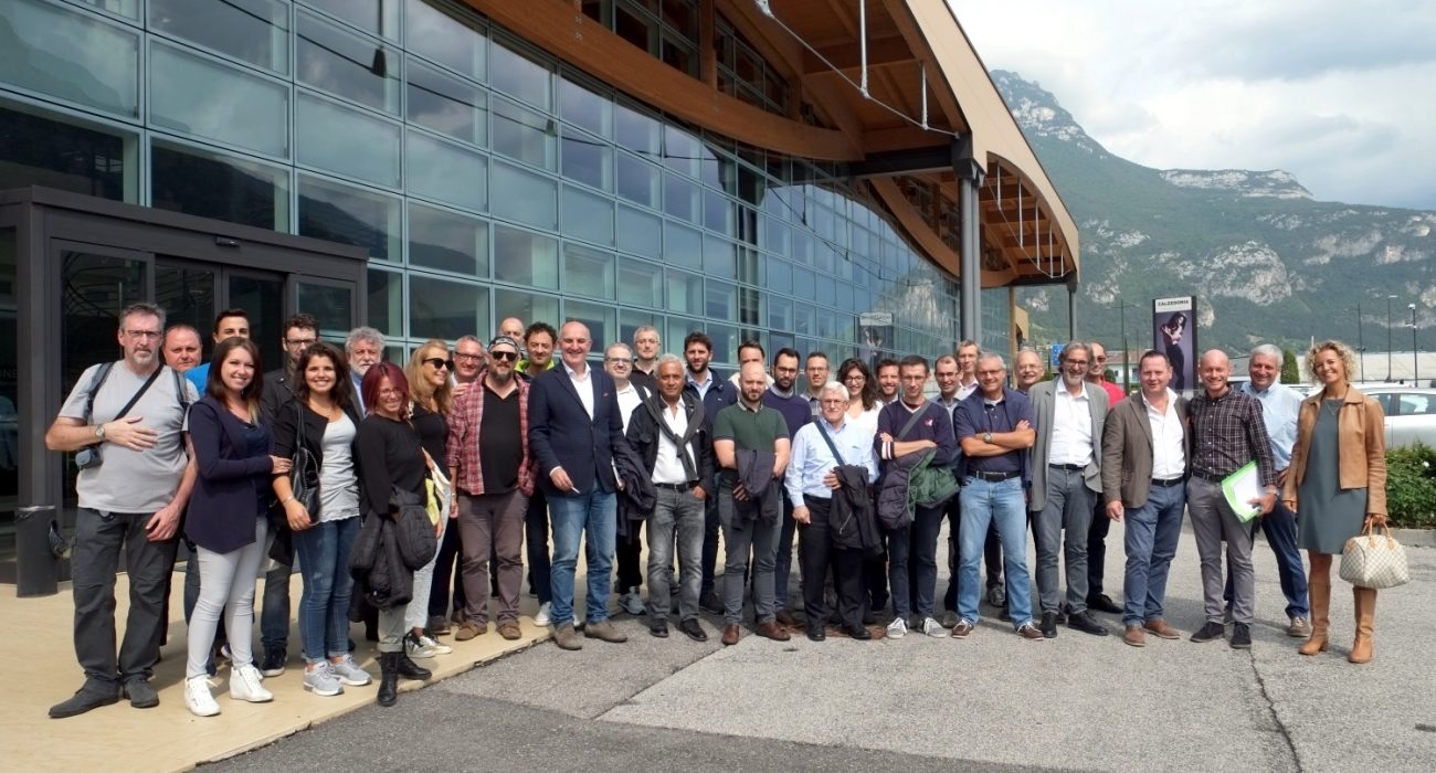 Team Tecnest in Falconeri