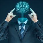 Uomo tecnologia impresa 4.0